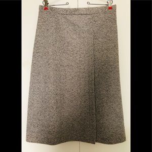 Vintage Ko Ko Knits Skirt Sz 16 Gray Pencil & Straight elastic Waist Officially